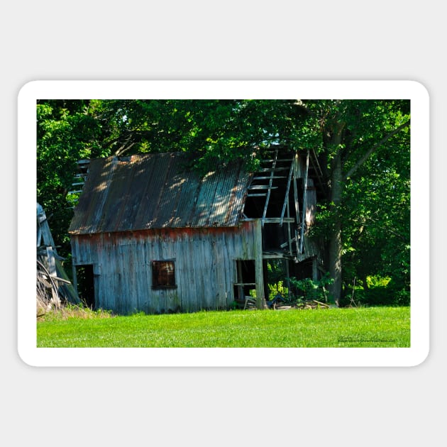 Another Old Barn (5) Sticker by michaelasamples